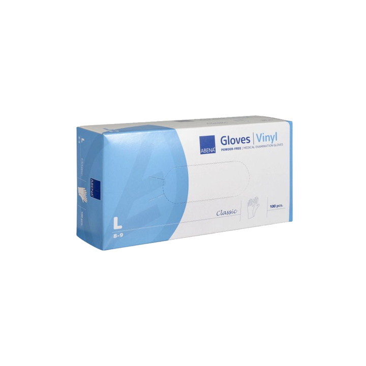 Abena Poedervrije Vinyl Handschoenen Maat L (100 ST) Abena