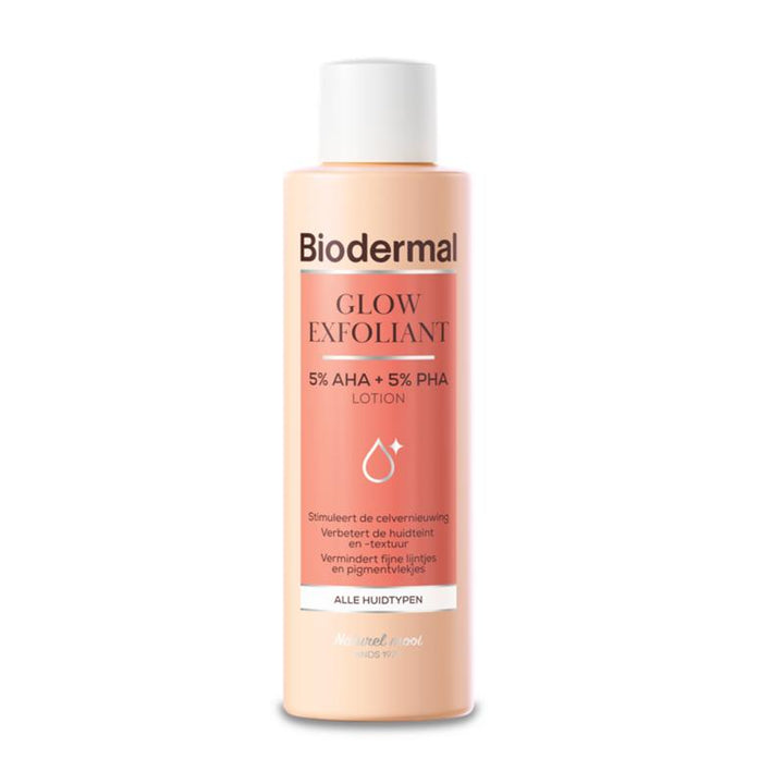 Parfumvrije exfoliant van Biodermal voor een glow effect
