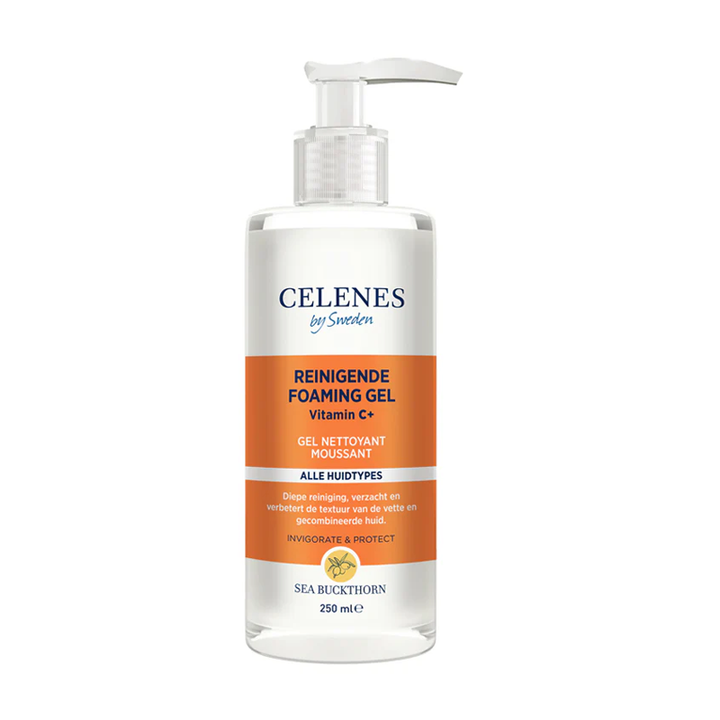Celenes Sea Buckthorn Cleansing Foaming Gel Vette/Gecombineerde Huid (250 ML) Celenes