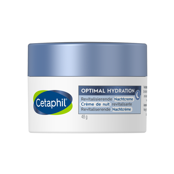 Cetaphil Optimal Hydration Revitaliserende Nachtcreme (48 GR) - Parfumvrij