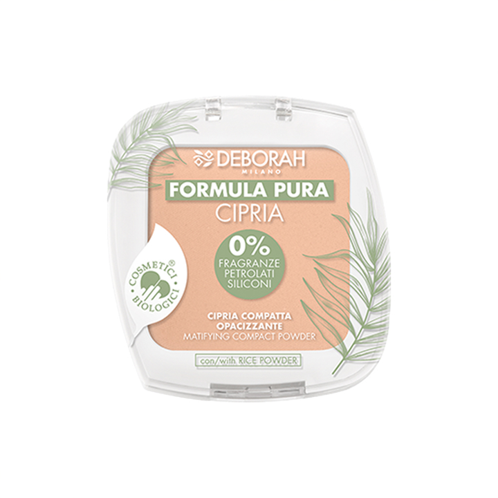 Deborah Milano Formula Pura Face Powder Bio 3 Apricot Deborah Milano