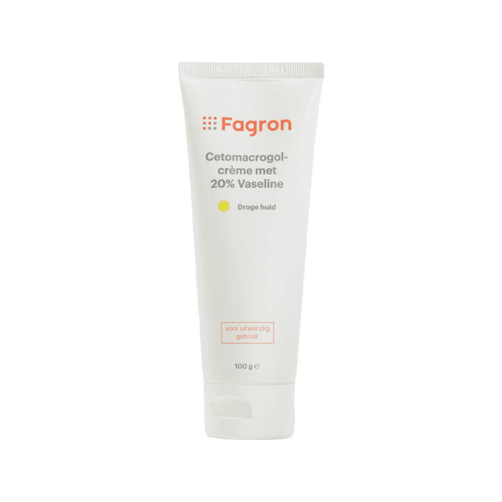 Fagron Cetomacrogolcrème met 20% Vaseline (100 GR) Fagron
