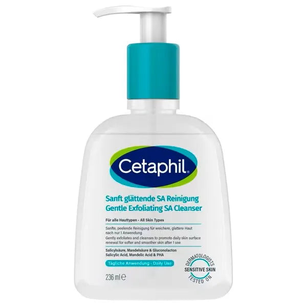 Cetaphil Gentle Exfoliating SA Huidreiniger (236 ML) - Parfumvrij