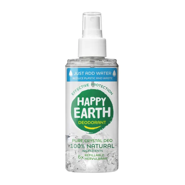 Happy Earth Natuurlijke just add water unscented spray (50 GR) - Parfumvrij