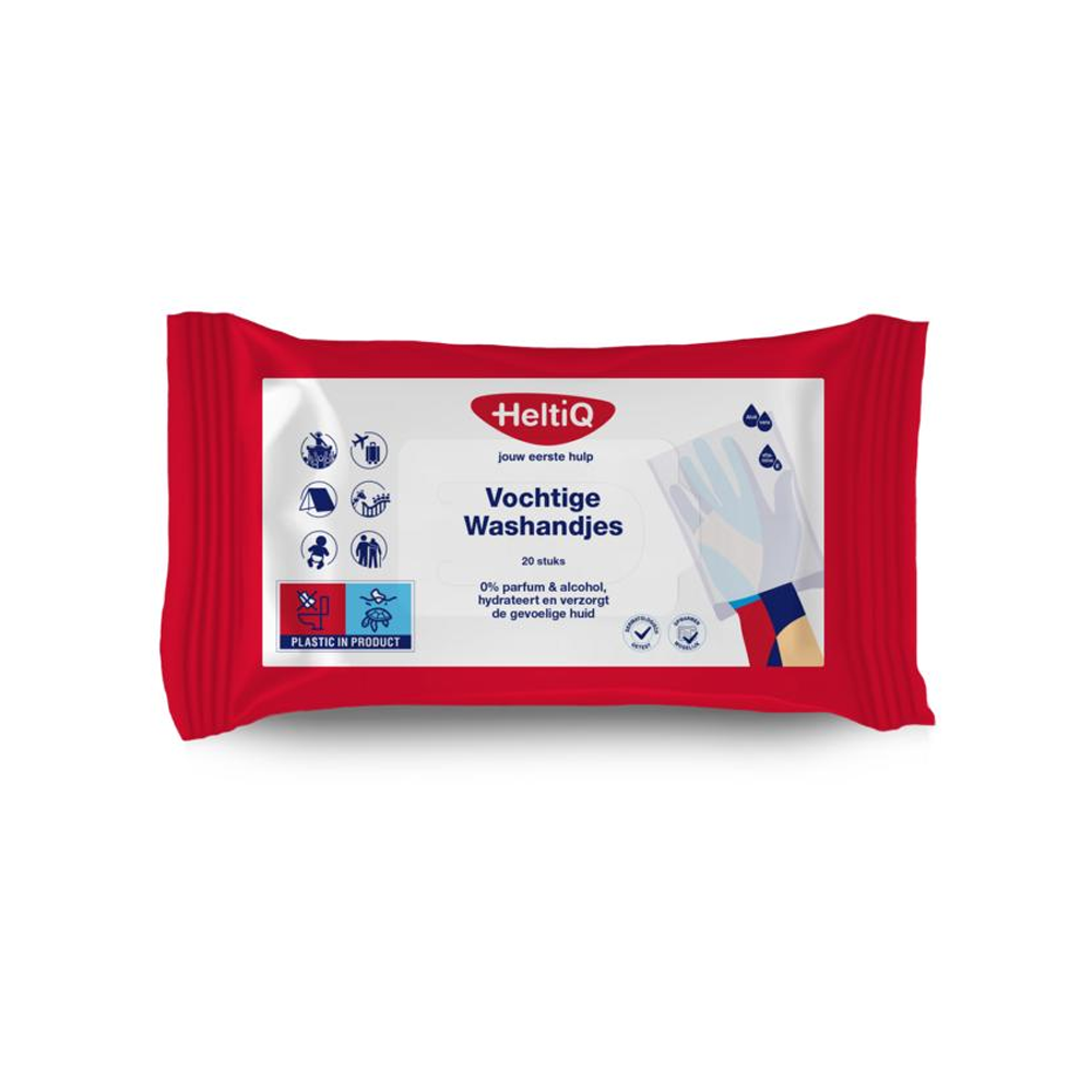 Heltiq vochtige washandjes zonder parfum