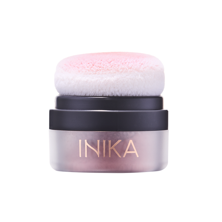 INIKA Organic Mineral Blush Puff Pot - Rosy Glow 3g INIKA Organic