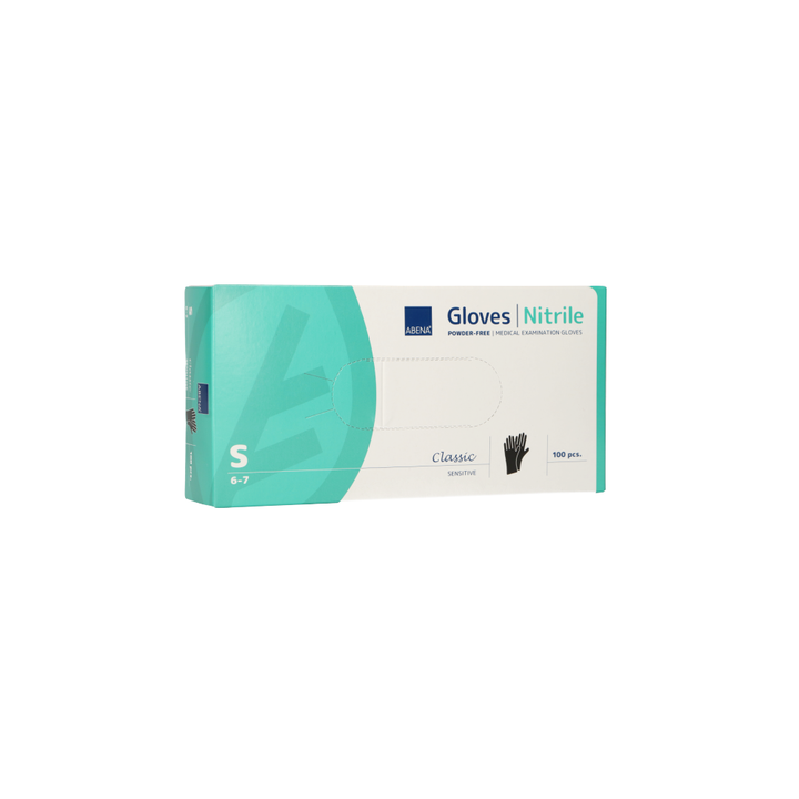 Abena Poedervrije Nitrile Handschoenen Maat S (100 ST) Abena