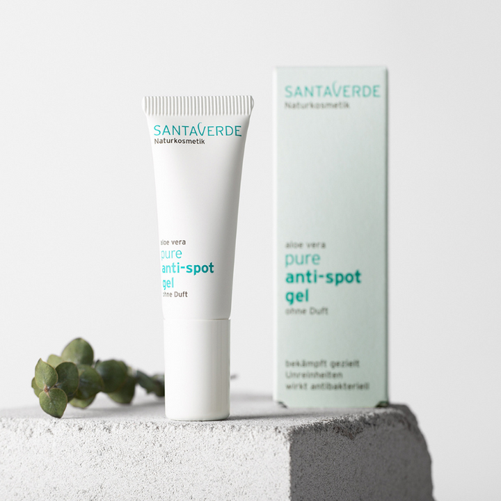 Anti spot gel van Santaverde zonder parfum met aloe vera