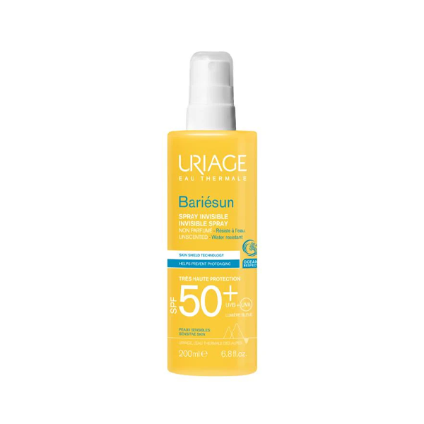 Uriage Sun spray SPF50+ (200 ML) - Parfumvrij