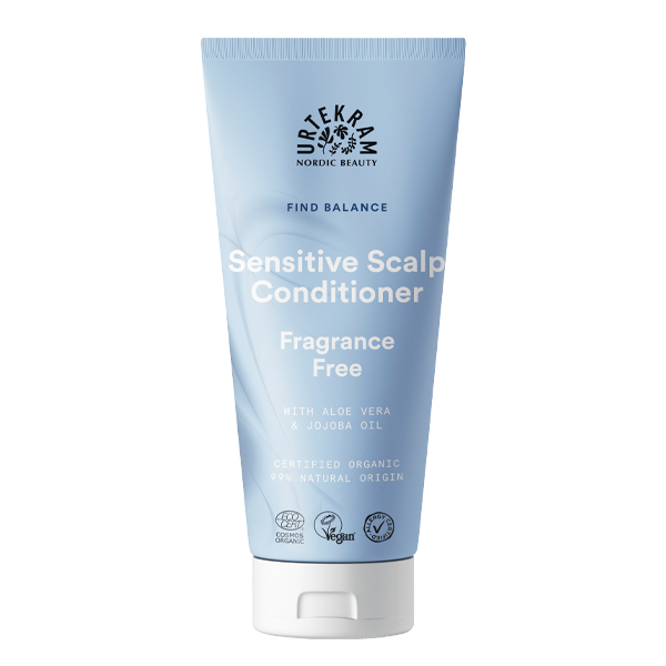 Urtekram conditioner Find Balance, parfumvrij en verzorgend voor de gevoelige hoofdhuid