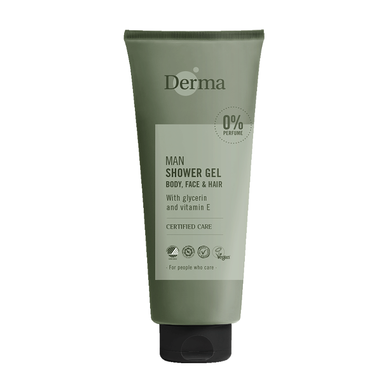 Derma Man Shower Gel - Body, Face & Hair (350 ML) Derma Man