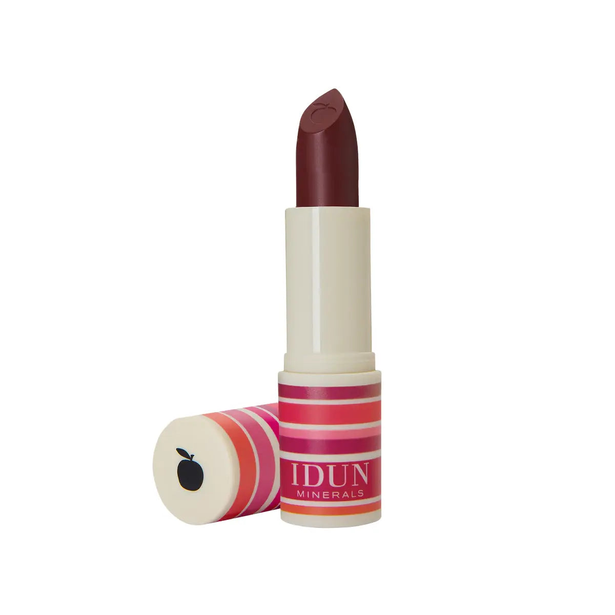 IDUN Minerals Matte Lipstick Björnbär Dark Deep Red (4 G) IDUN Minerals