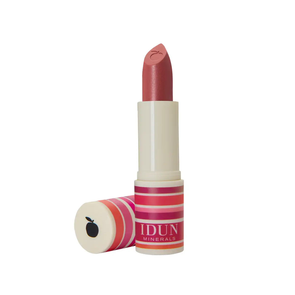 IDUN Minerals Matte Lipstick Jungfrubär Warm Rose Red (4 G) IDUN Minerals