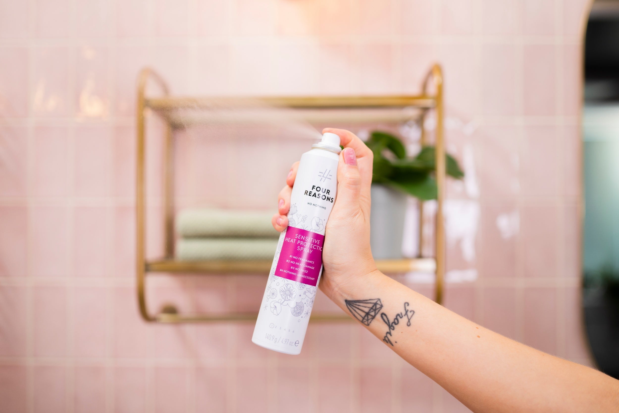 Four Reasons No Nothing Sensitive Heat Protection Spray (200 ML)