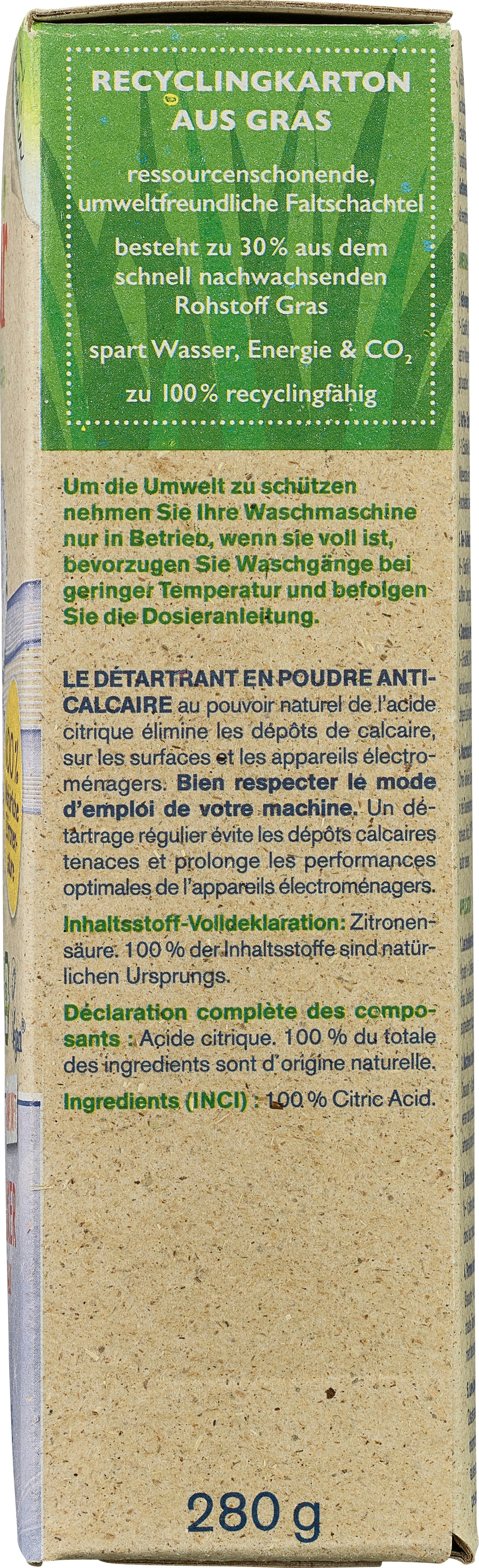 Klar Bio Ontkalker (280 GR)