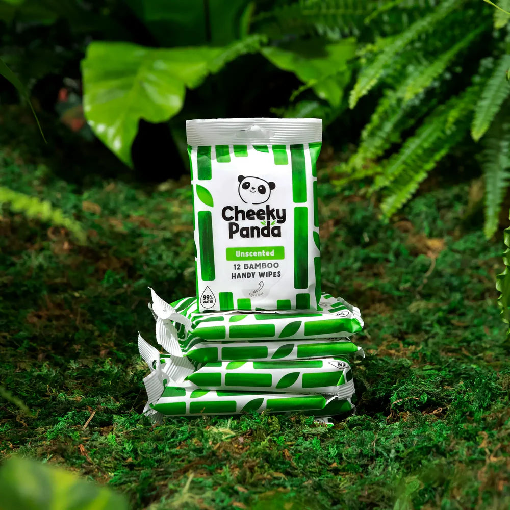 The Cheeky Panda Bamboe bio-afbreekbare vochtige doekjes
