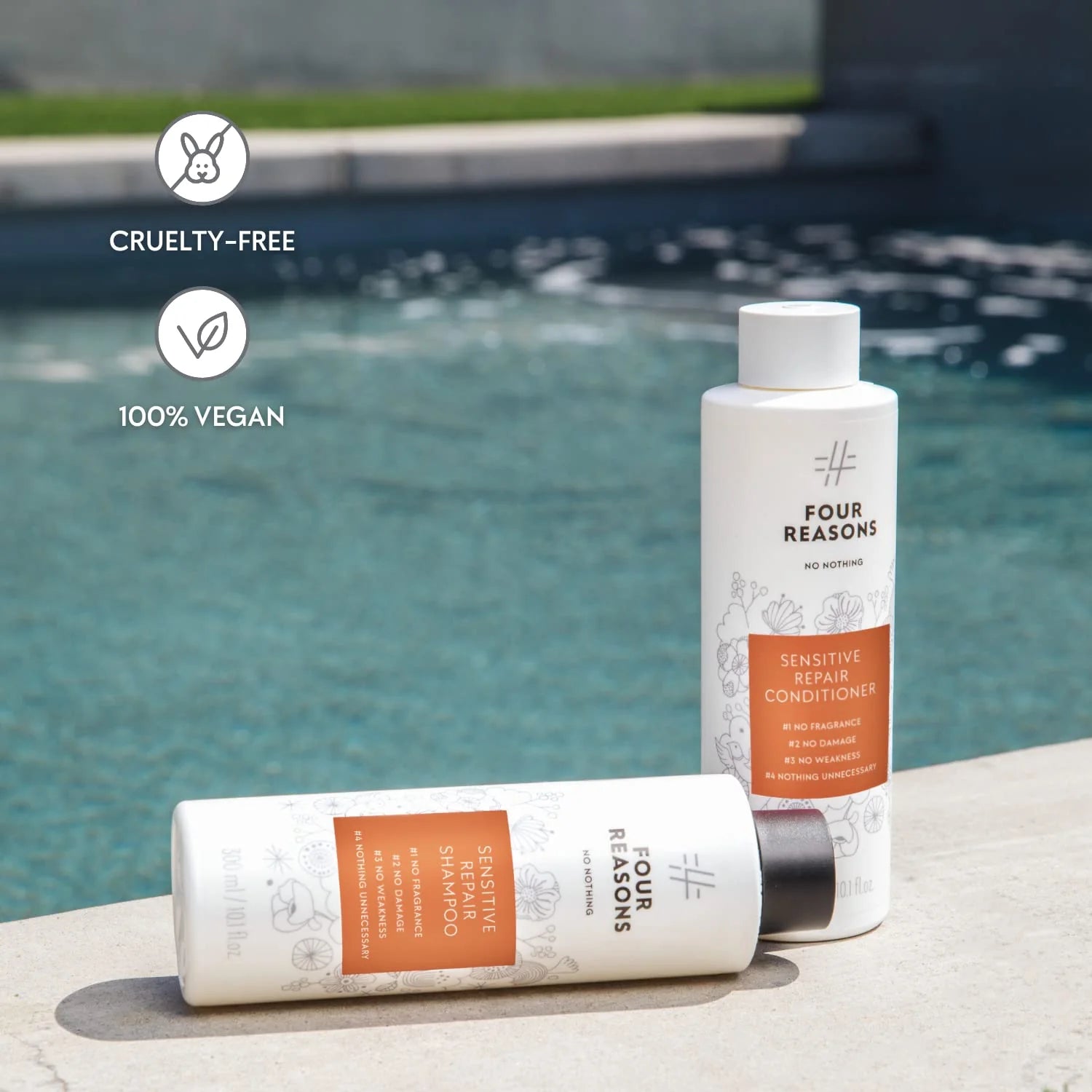 Four Reasons No Nothing Sensitive Repair Shampoo (300 ML)