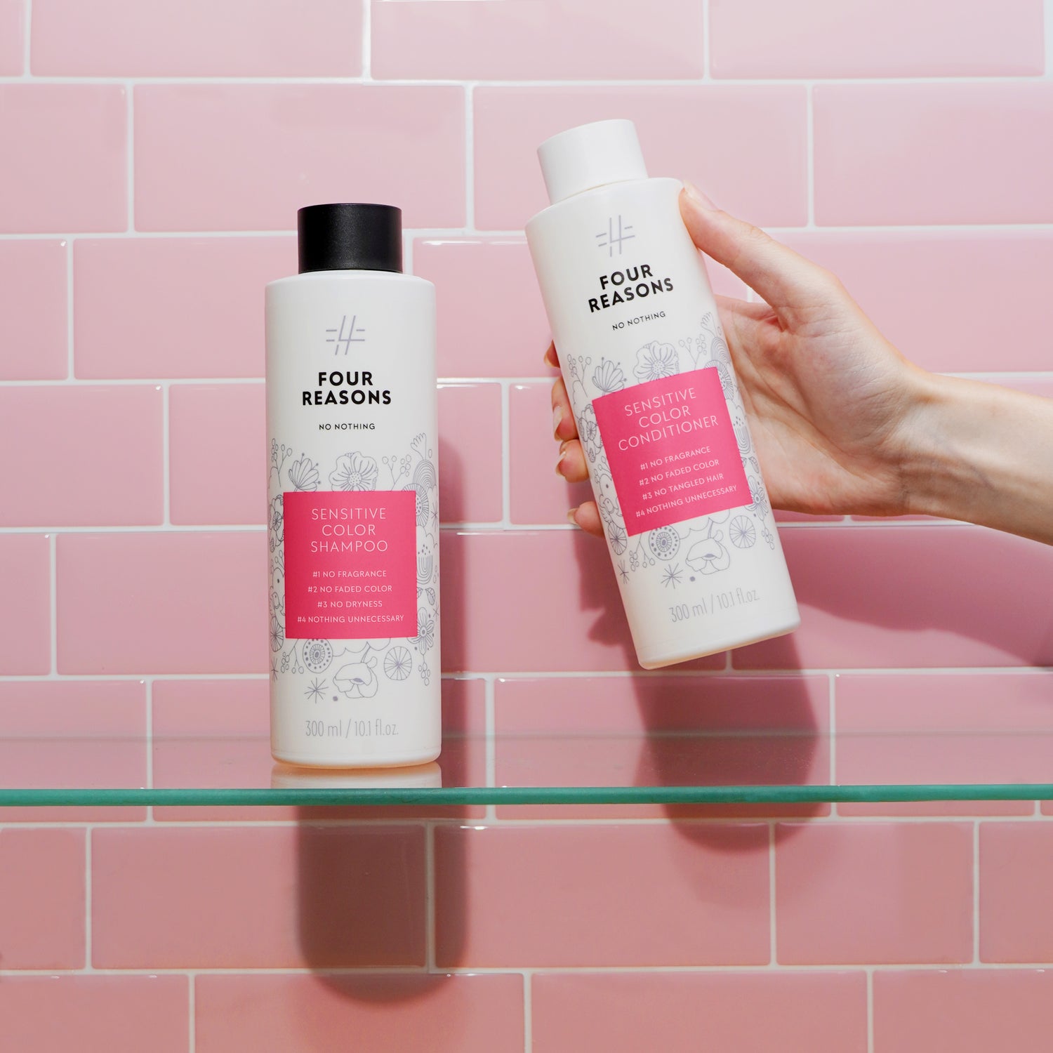 Four Reasons No Nothing Sensitive Color Shampoo (300 ML)