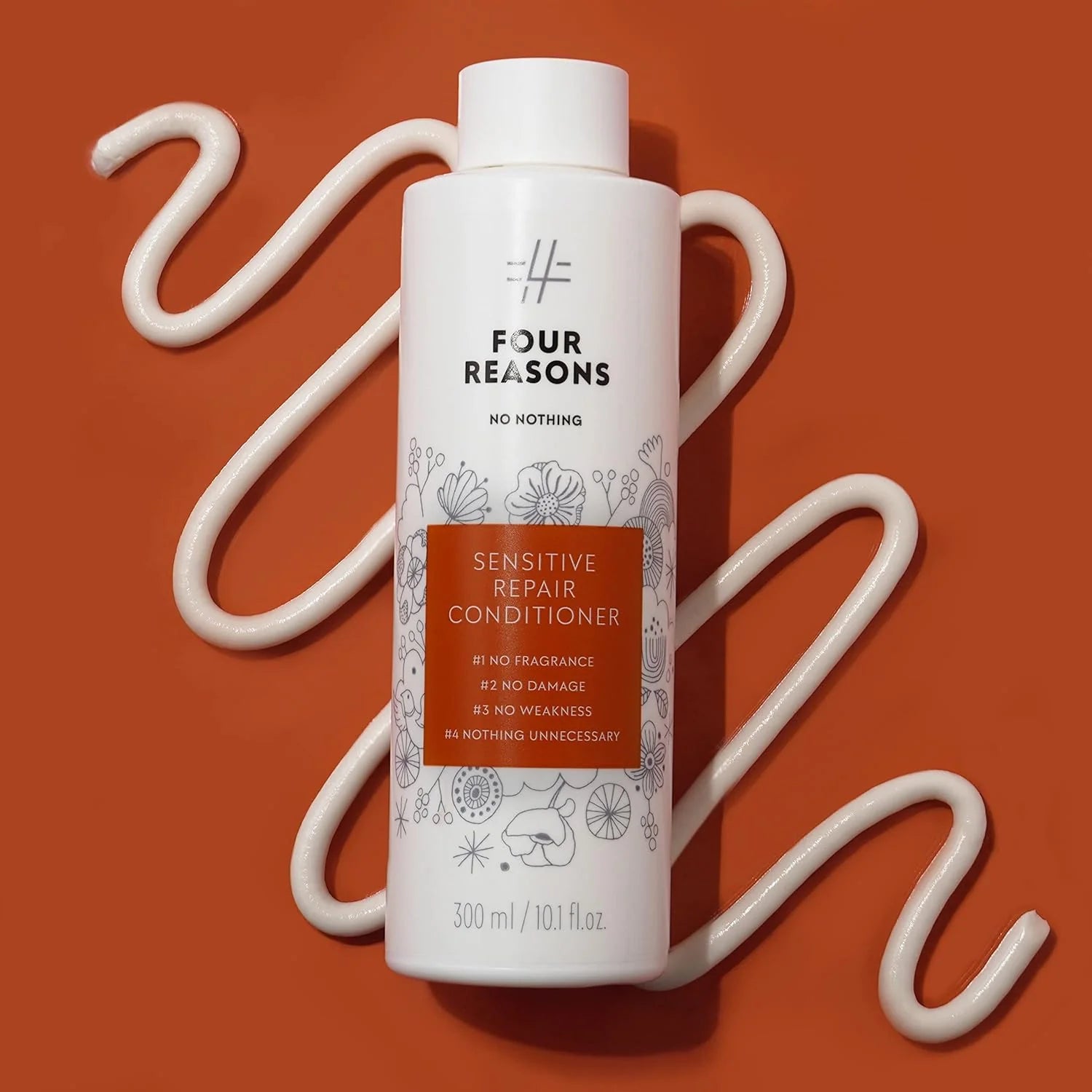 Four Reasons No Nothing Sensitive Repair Shampoo (300 ML)