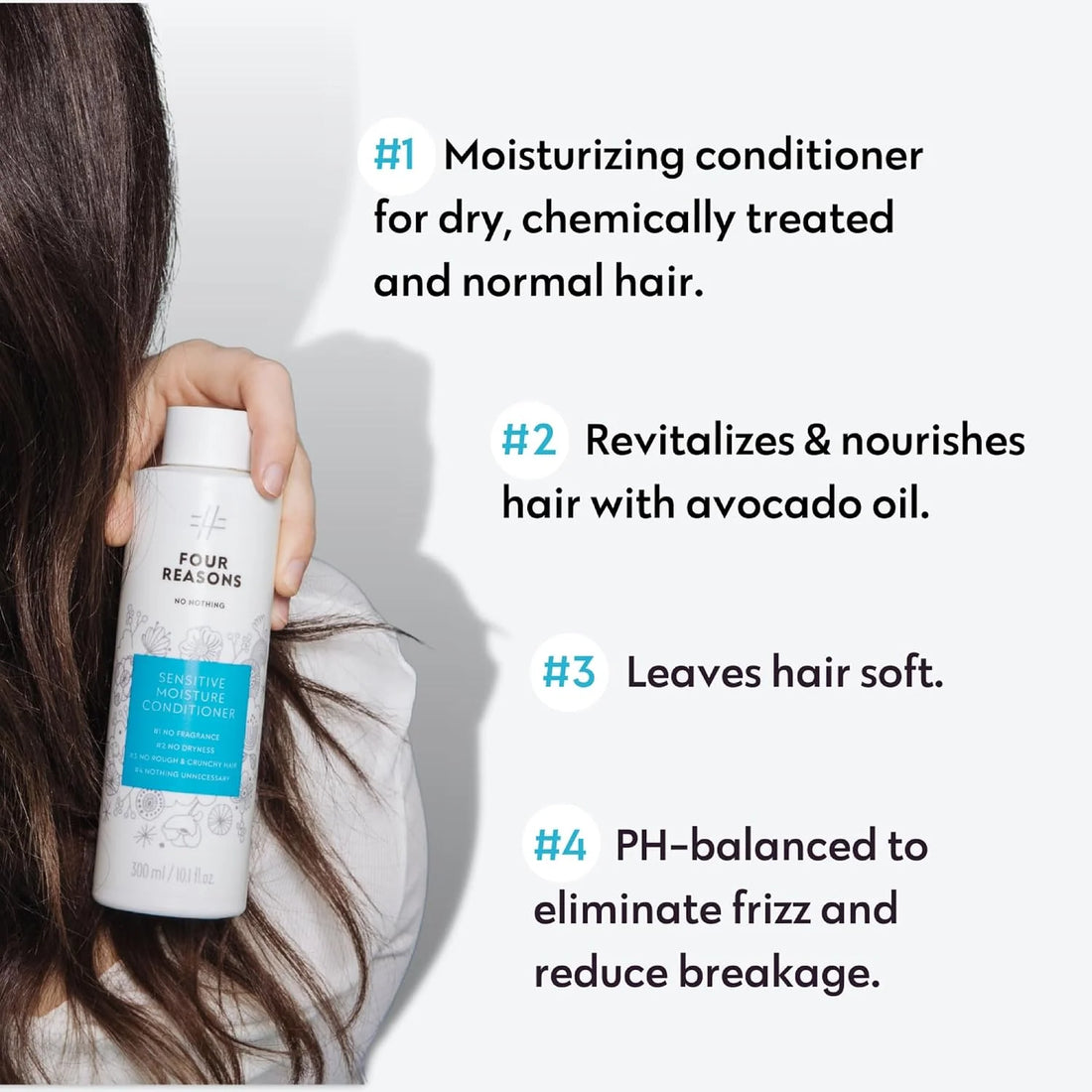 Four Reasons No Nothing Sensitive Moisture Conditioner (300 ML)