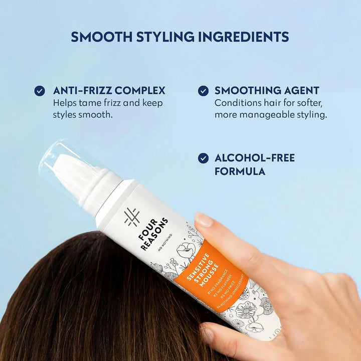 Four Reasons No Nothing Sensitive Strong Mousse (200 ML)