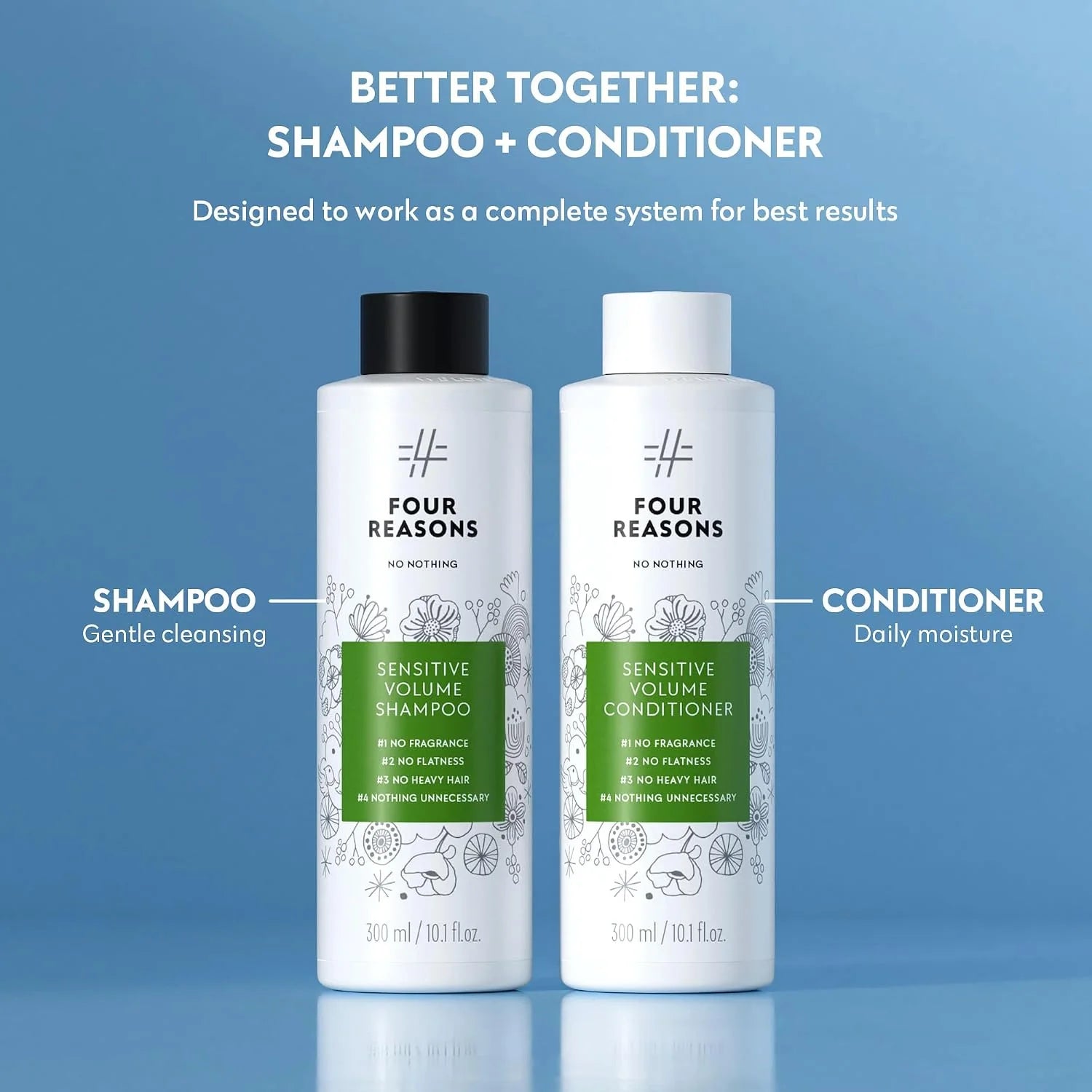Four Reasons No Nothing Sensitive Volume Conditioner (300 ML)