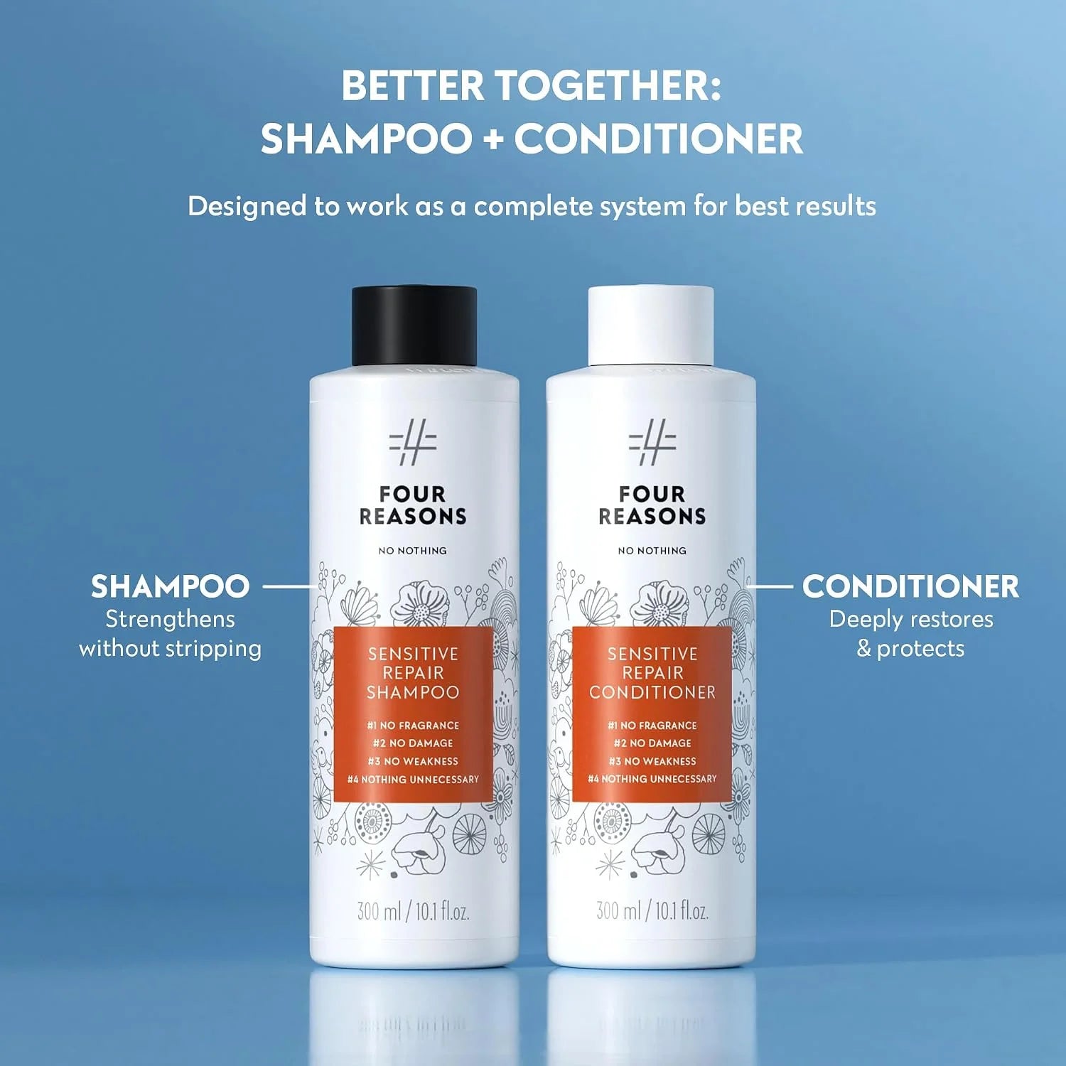 Four Reasons No Nothing Sensitive Repair Conditioner (300 ML)