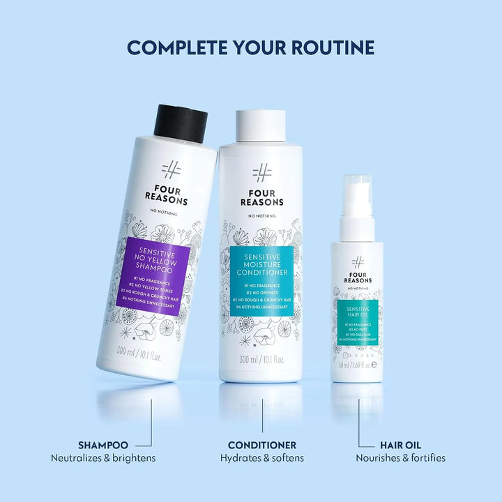 Four Reasons No Nothing Sensitive No Yellow Shampoo (300 ML)