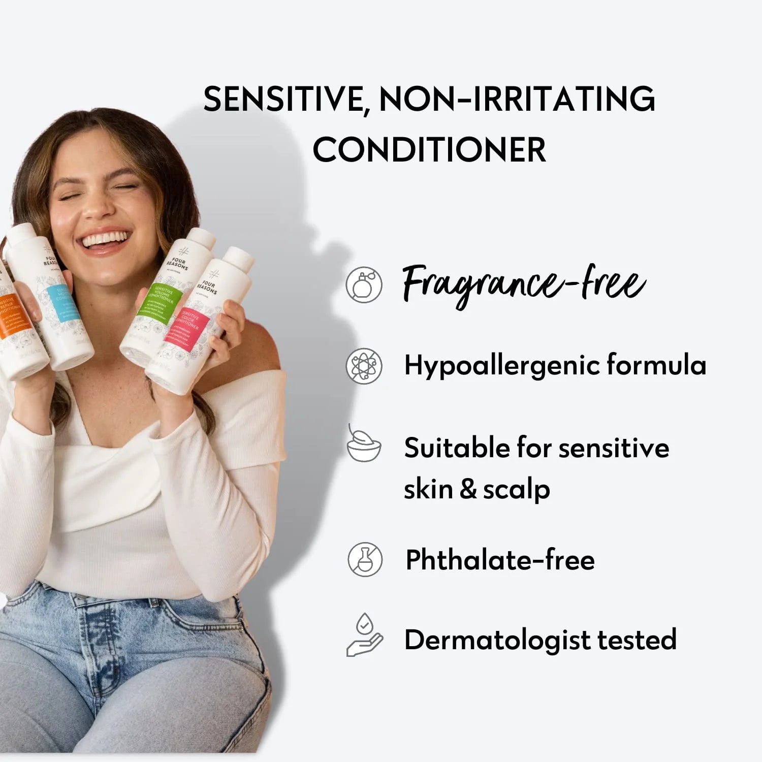 Four Reasons No Nothing Sensitive Repair Shampoo (300 ML)