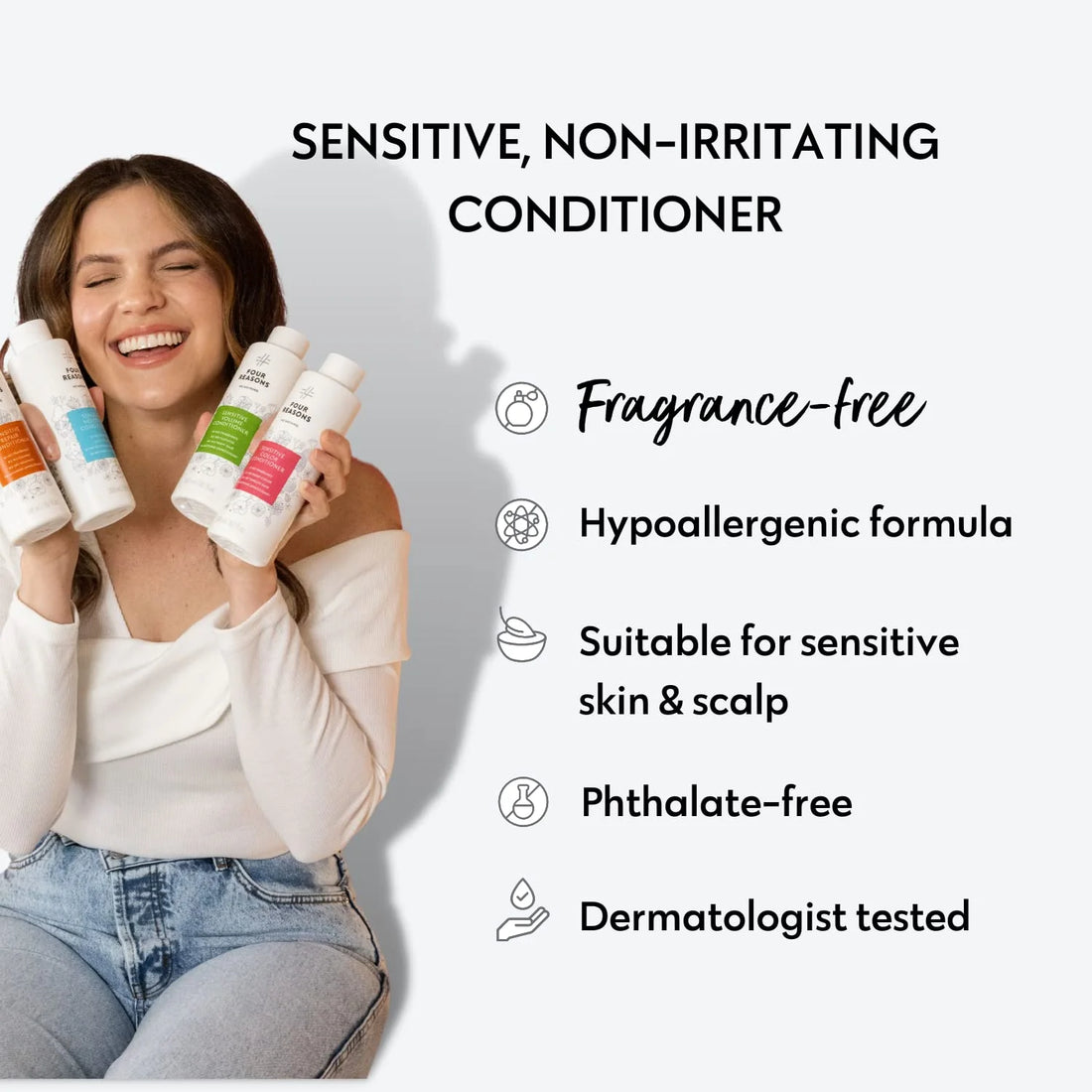 Four Reasons No Nothing Sensitive Repair Shampoo (300 ML)