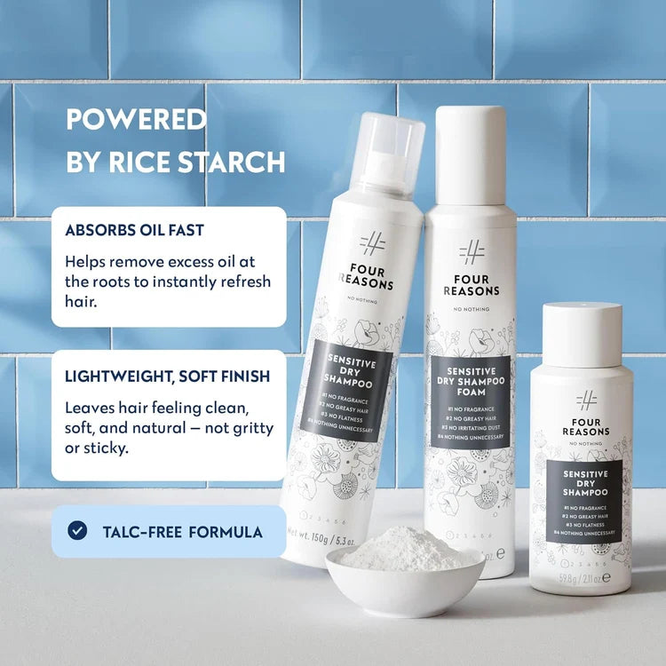 Four Reasons No Nothing Sensitive Dry Shampoo Foam (200 ML)