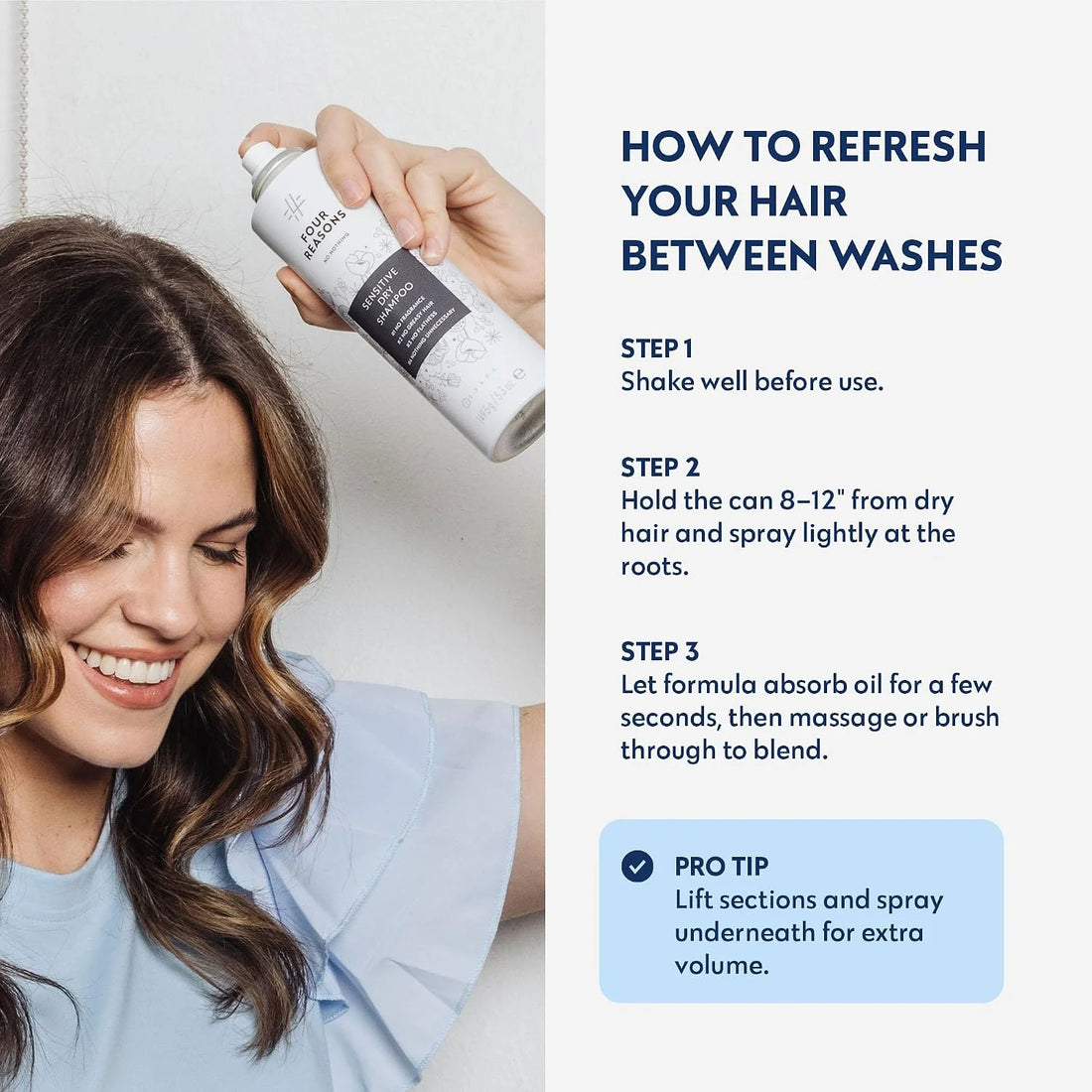 Four Reasons No Nothing Sensitive Dry Shampoo (250 ML)
