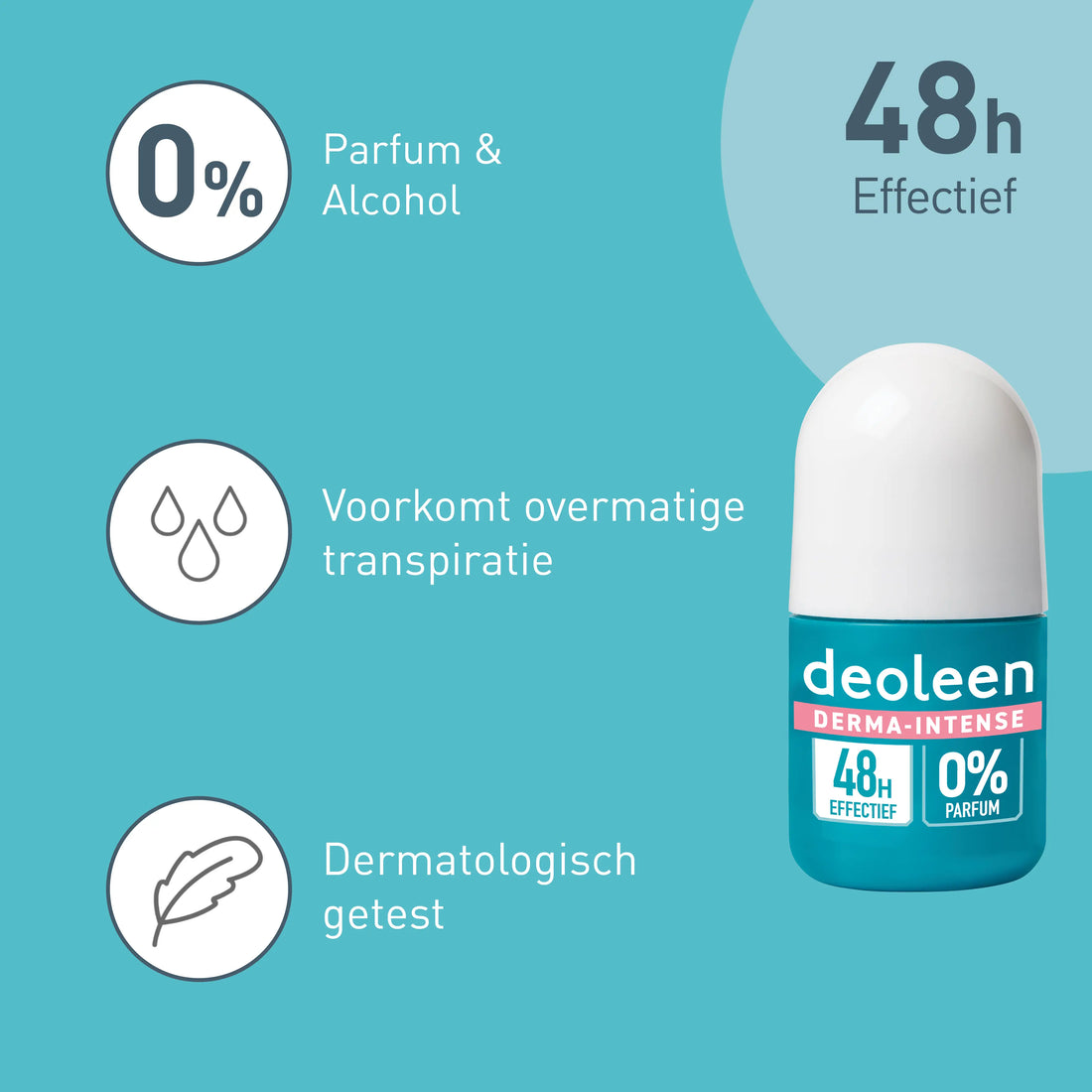 Deoleen Derma Intense Deoroller 48h (50 ML)