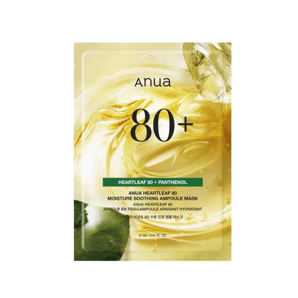 ANUA Heartleaf 80% Soothing Ampoule Mask Sheet ANUA