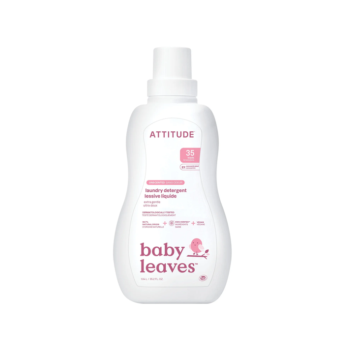 ATTITUDE Baby Leaves Wasmiddel parfumvrij (1050 ML) Attitude