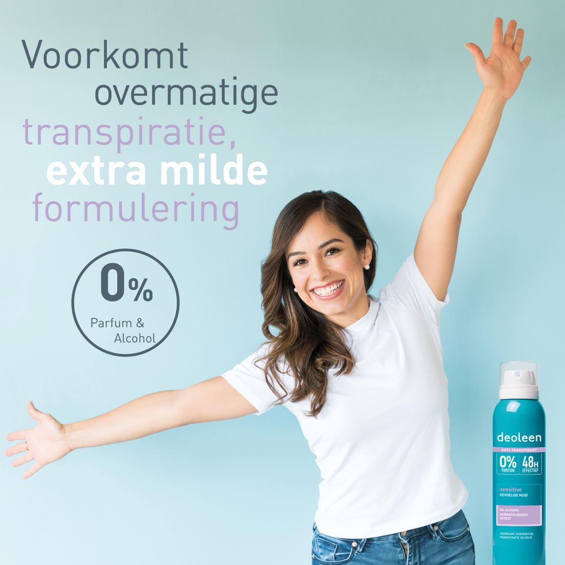 Deoleen Anti-transpirant Aerosol Sensitive (150 ML)