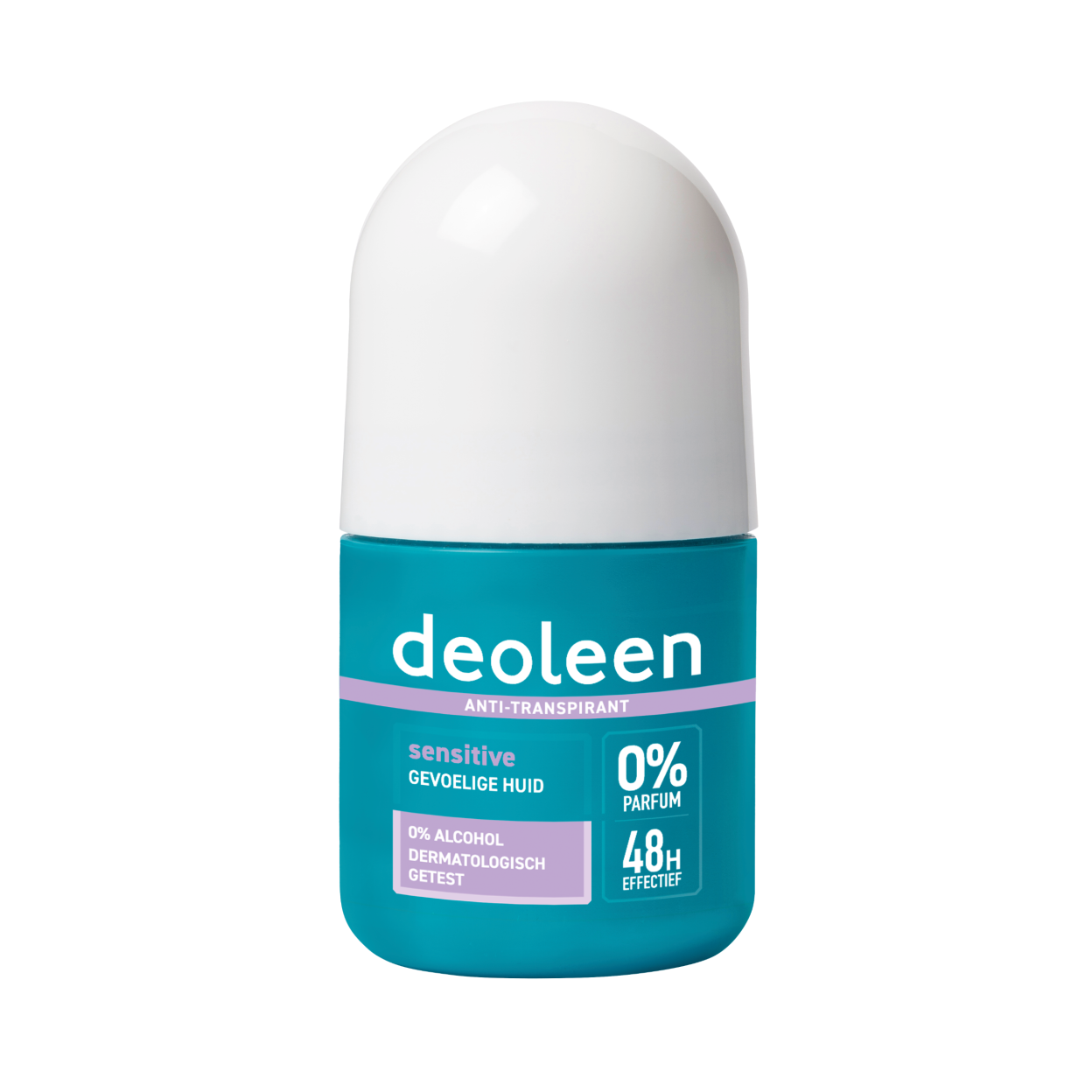 Deoleen Anti-transpirant Roller Sensitive (50 ML) - Parfumvrij