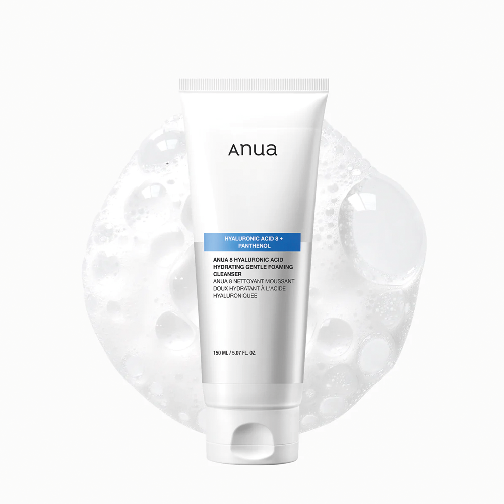 ANUA 8 Hyaluronic Acid Hydrating Gentle Foaming Cleanser (150 ML) ANUA