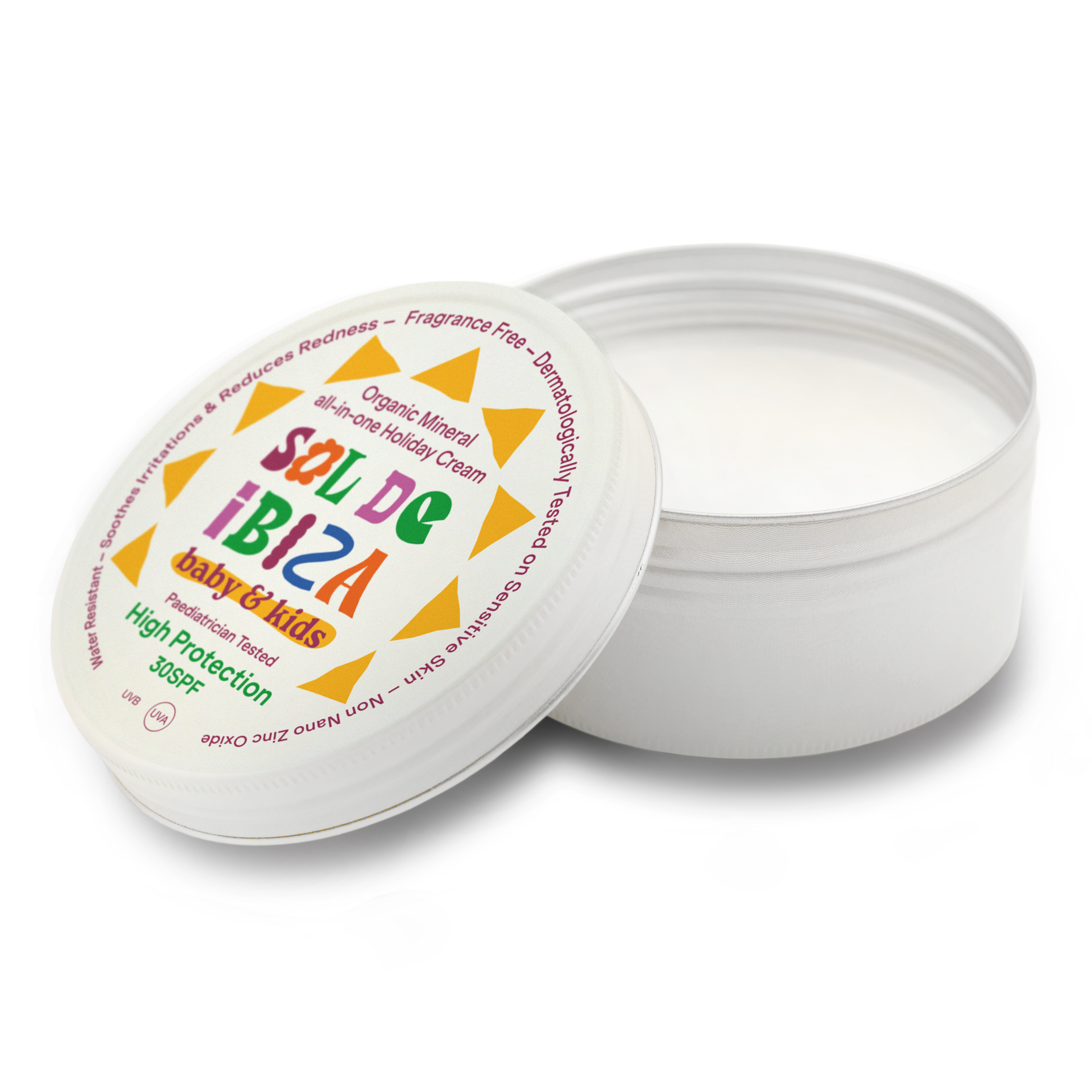 Sol de Ibiza Baby & Kids Alles-In-Een Beschermende Crème SPF30 (100 GR) Sol de Ibiza