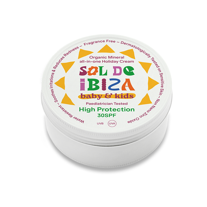 Sol de Ibiza Baby & Kids Alles-In-Een Beschermende Crème SPF30 (100 GR)