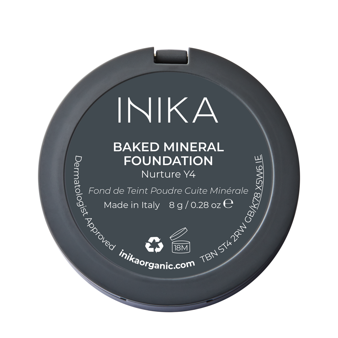 INIKA Organic Baked Mineral Foundation - Nurture 8g