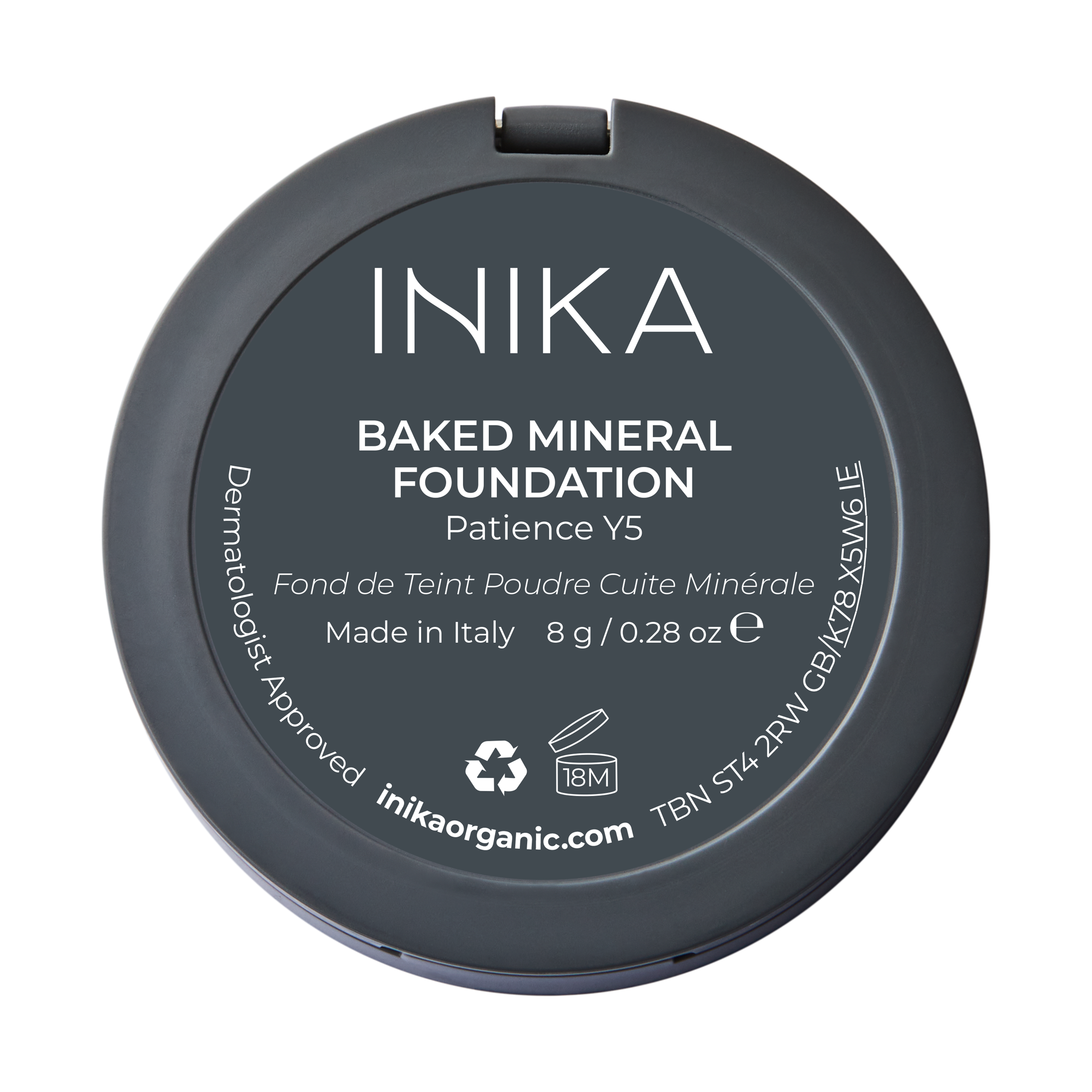 INIKA Organic Baked Mineral Foundation - Patience 8g INIKA Organic