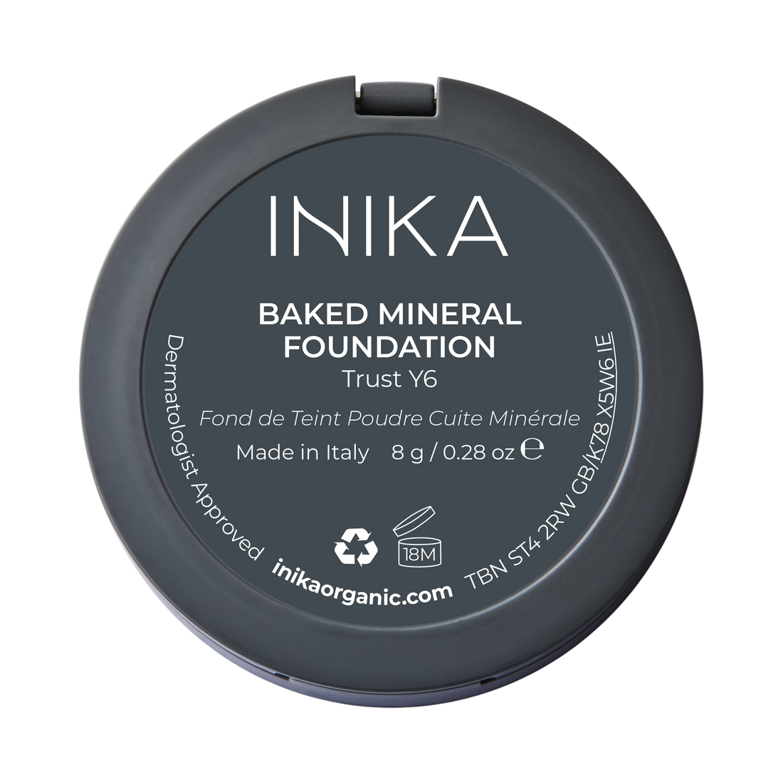INIKA Organic Baked Mineral Foundation - Trust 8g