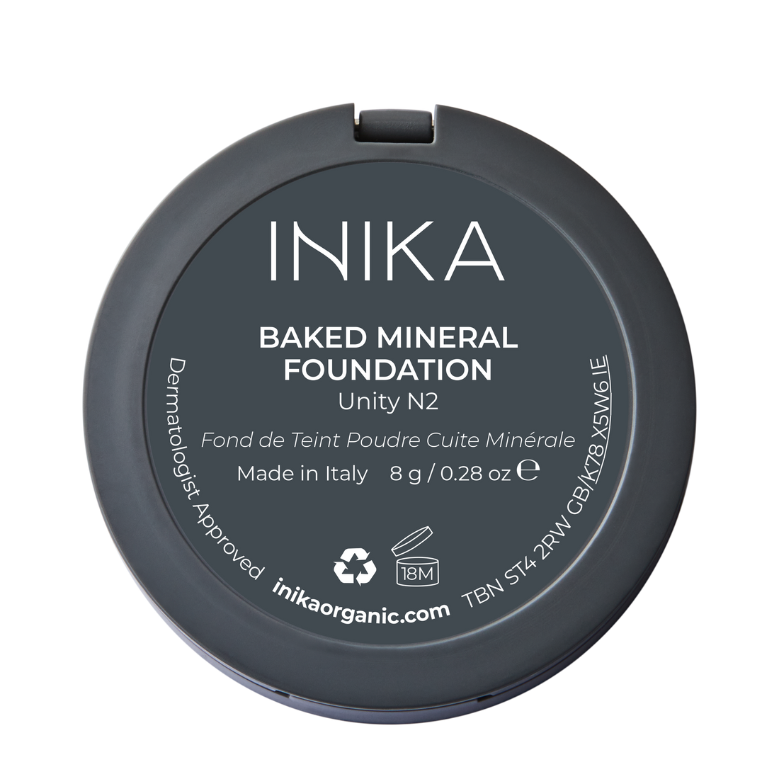INIKA Organic Baked Mineral Foundation - Unity 8g
