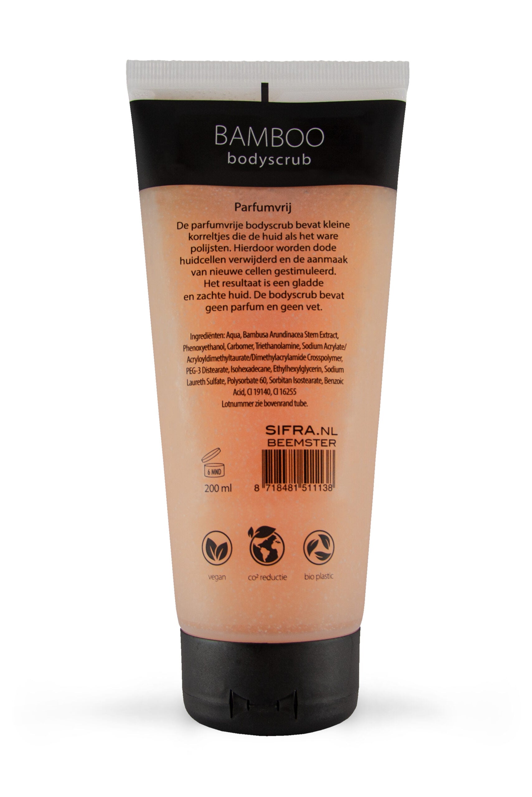 Sifra Bodyscrub Bamboo (3x200 ML) Sifra