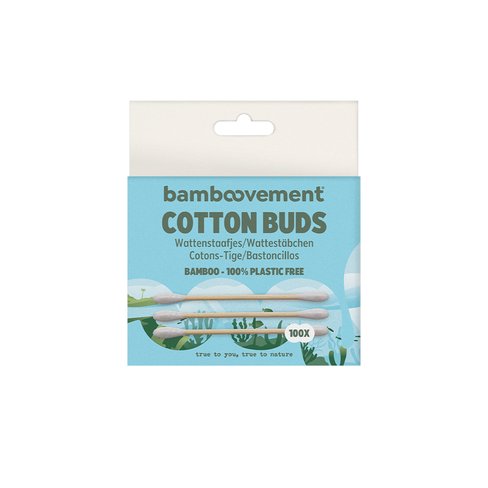 Bamboovement Bamboe Wattenstaafjes (100 ST) Bamboovement