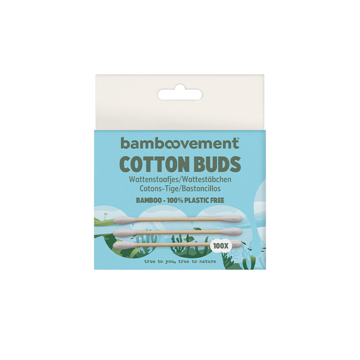 Bamboovement Bamboe Wattenstaafjes (100 ST) Bamboovement