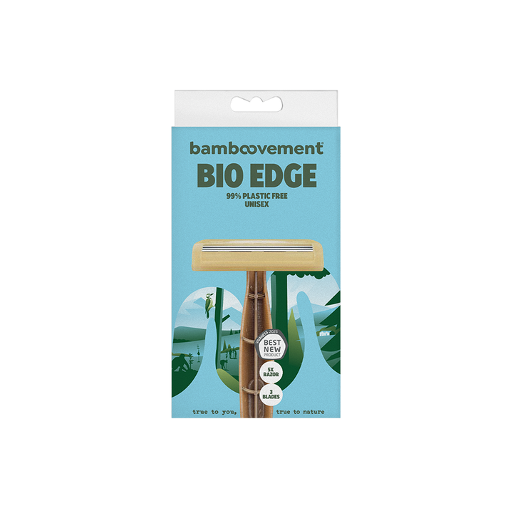 Bamboovement BioEdge Wegwerp scheermesjes (3 ST) Bamboovement