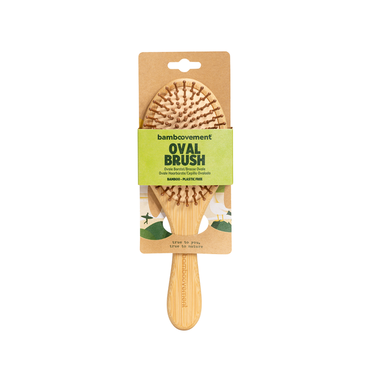 Bamboovement Bamboo Hairbrush Oval Bamboovement