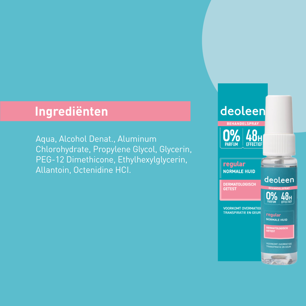 Deoleen Behandelspray Meerdaagse behandelspray (25 ML) - Parfumvrij